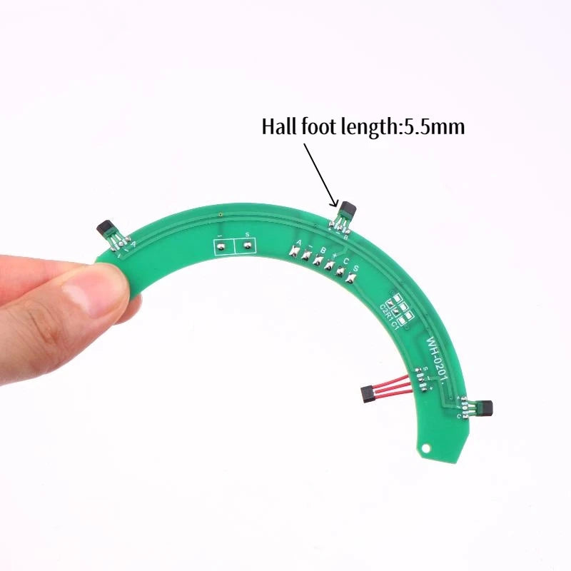 E-Bike Hall Sensor Kit 502F & 3144 – PCB RPM Controller Fix