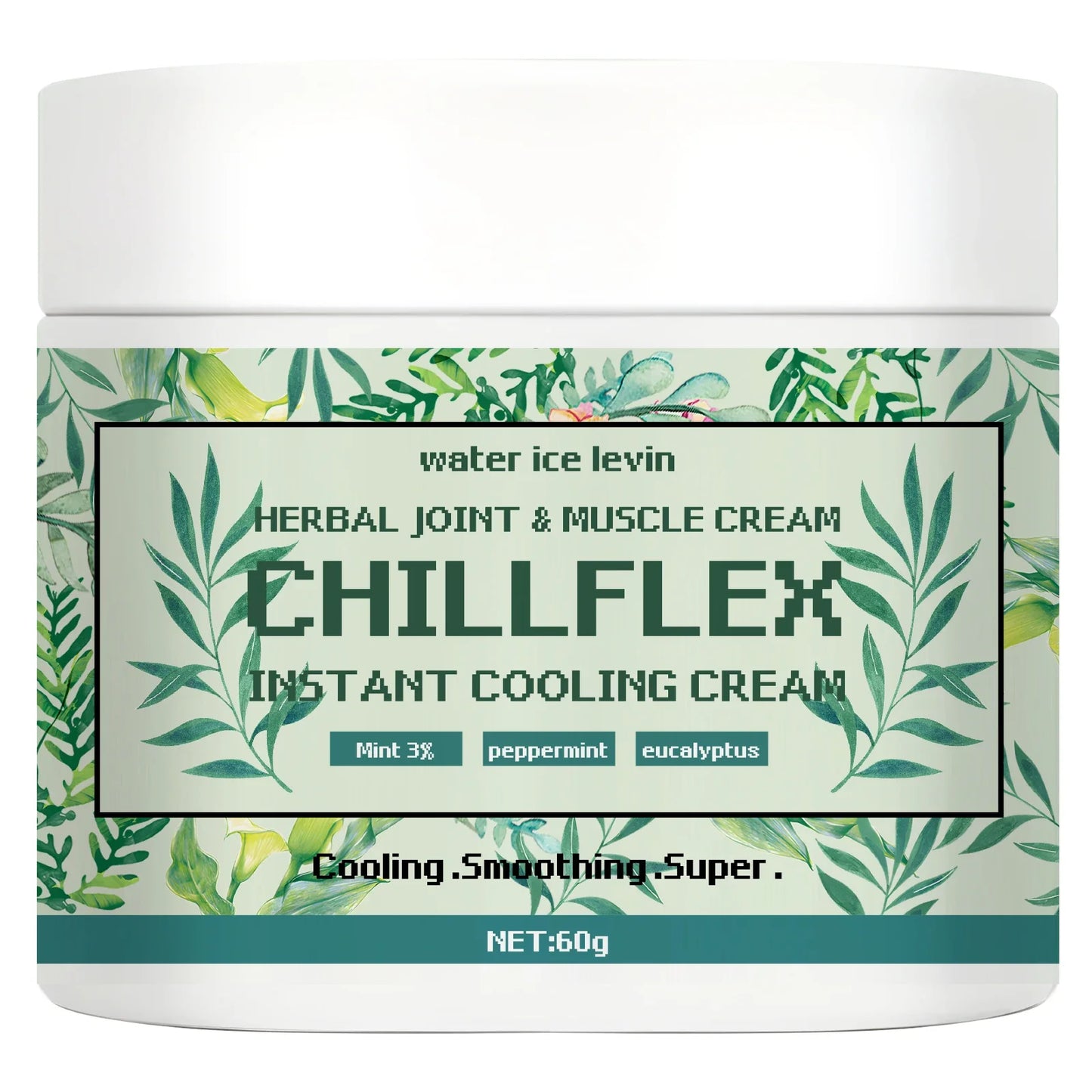 Water Ice Levin Cooling Cream – Mint & Eucalyptus Muscle Relief