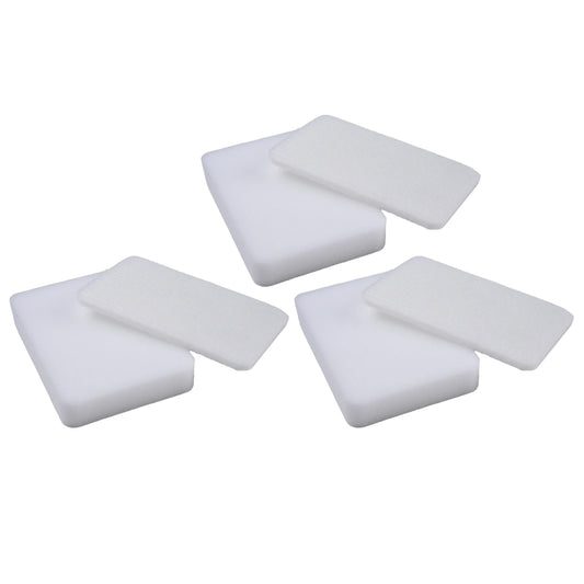 3 Kits 6 Filter Sponge Replacement Shark IW3511 IW1111 Detect Peaceful Pleasures Health and Wellness 3 kits
