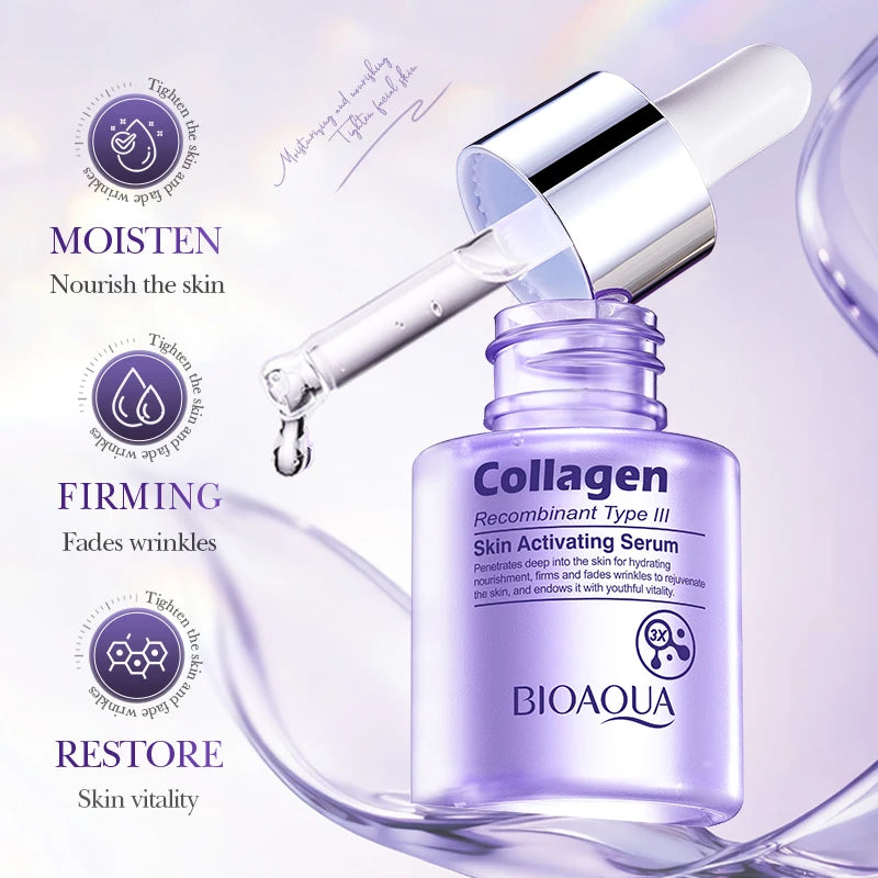 BIOAQUA Collagen Face Serum – Anti-Aging & Moisturizing