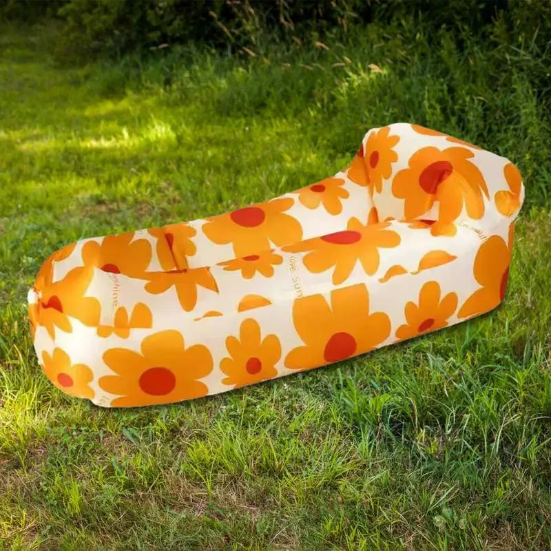 Inflatable Lounger Air Sofa – Portable Waterproof Outdoor Couch