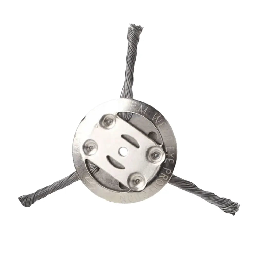 Universal Steel Wire Grass Trimmer Head – Weed & Moss Removal