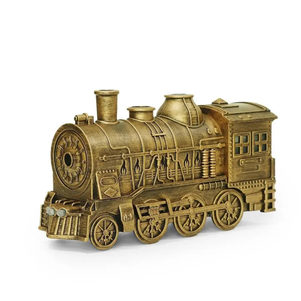 NEW Mini Train Shape Essential Oil Diffuser with Light Cool Mist Air Humidifier Aromatherapy Diffuser for Home Office Bedroom Peaceful Pleasures Health and Wellness 04
