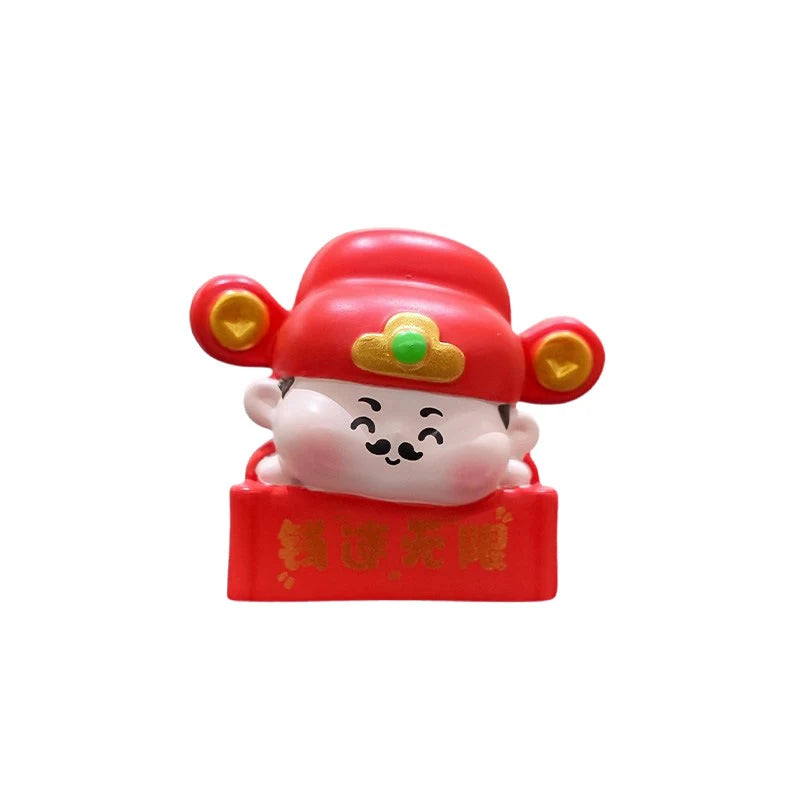 Mini Funny Resin Figurine | Cute Desk & Dashboard Sculpture