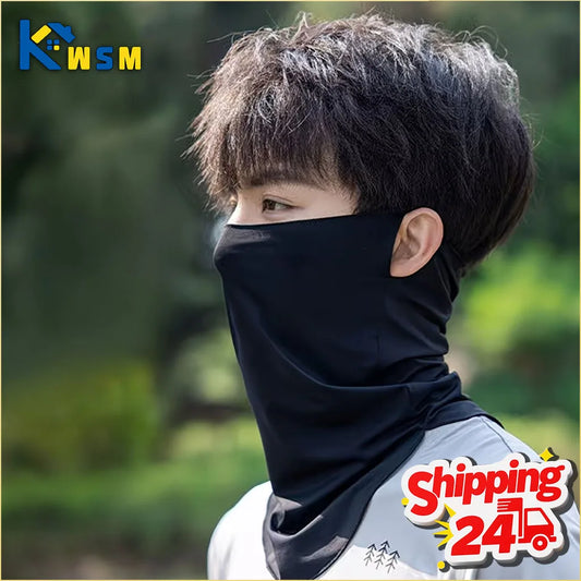 Ice Silk UV Face Mask & Neck Cover | Outdoor Sun Protection Sun Protection Mask Oasis Select