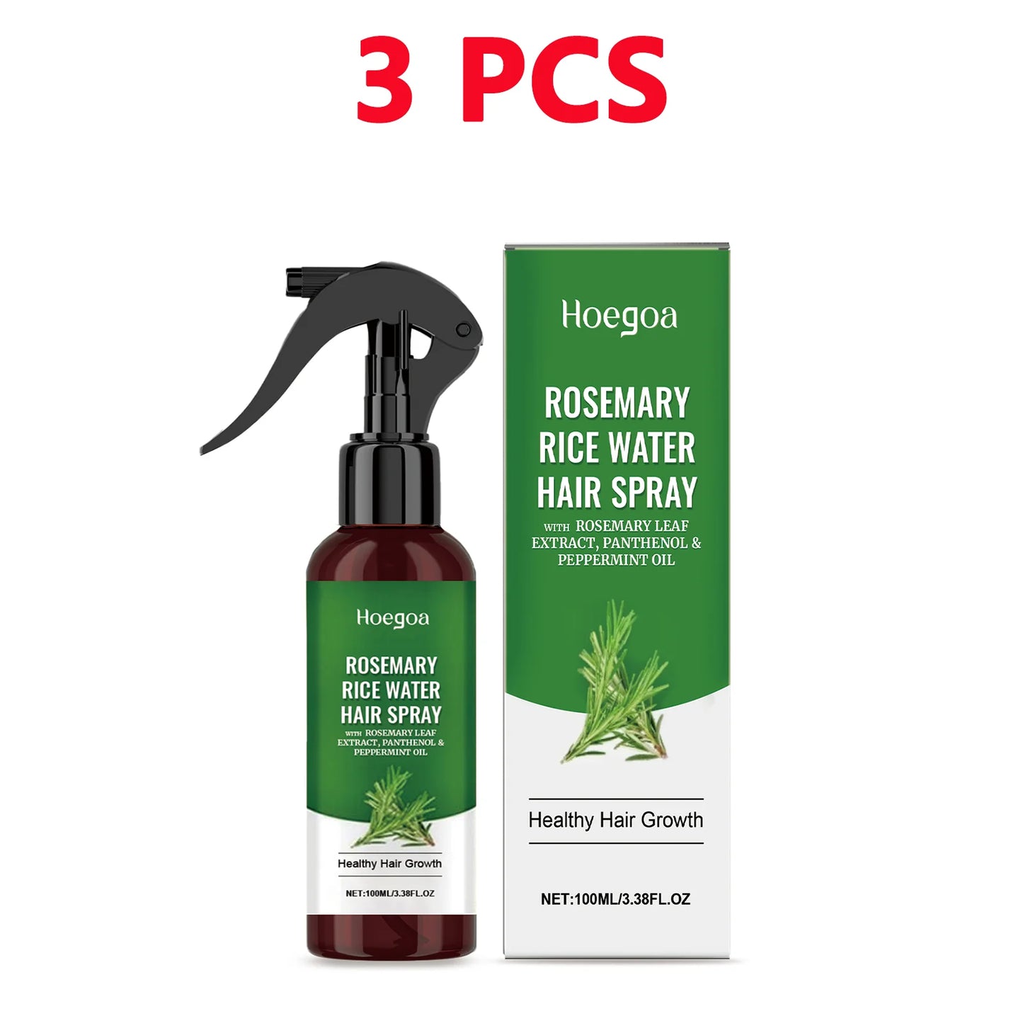 HOEGOA Rosemary Rice Water Hair Growth Spray 100ml
