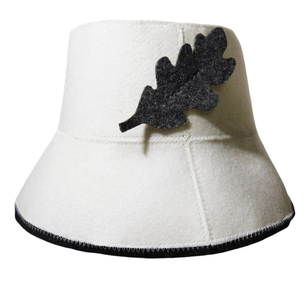Felt Sauna Cap – Water-Absorbent Bath Hat for Men & Women