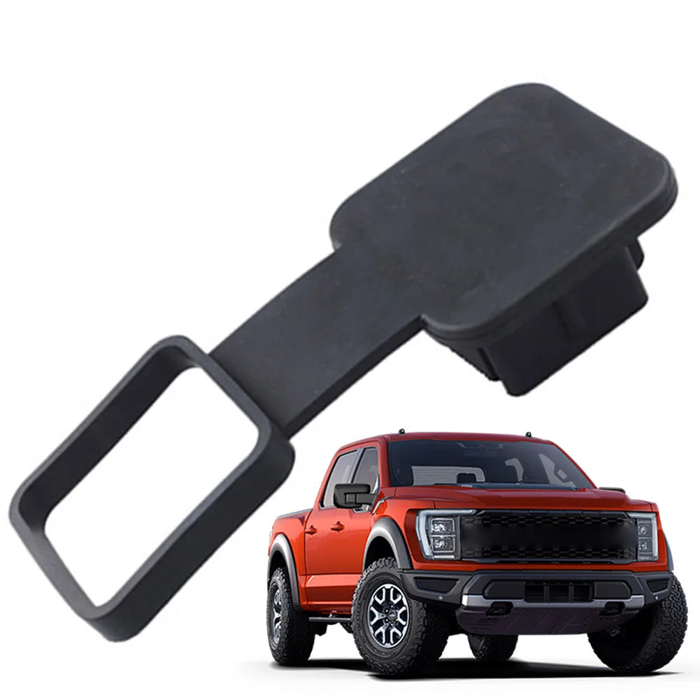 Trailer Hitch Receiver Cover Plug Waterproof Tube Cap Protector Trailer Hitch Cover 2 Inch Receiver Auto Square Plug Peaceful Pleasures Health and Wellness