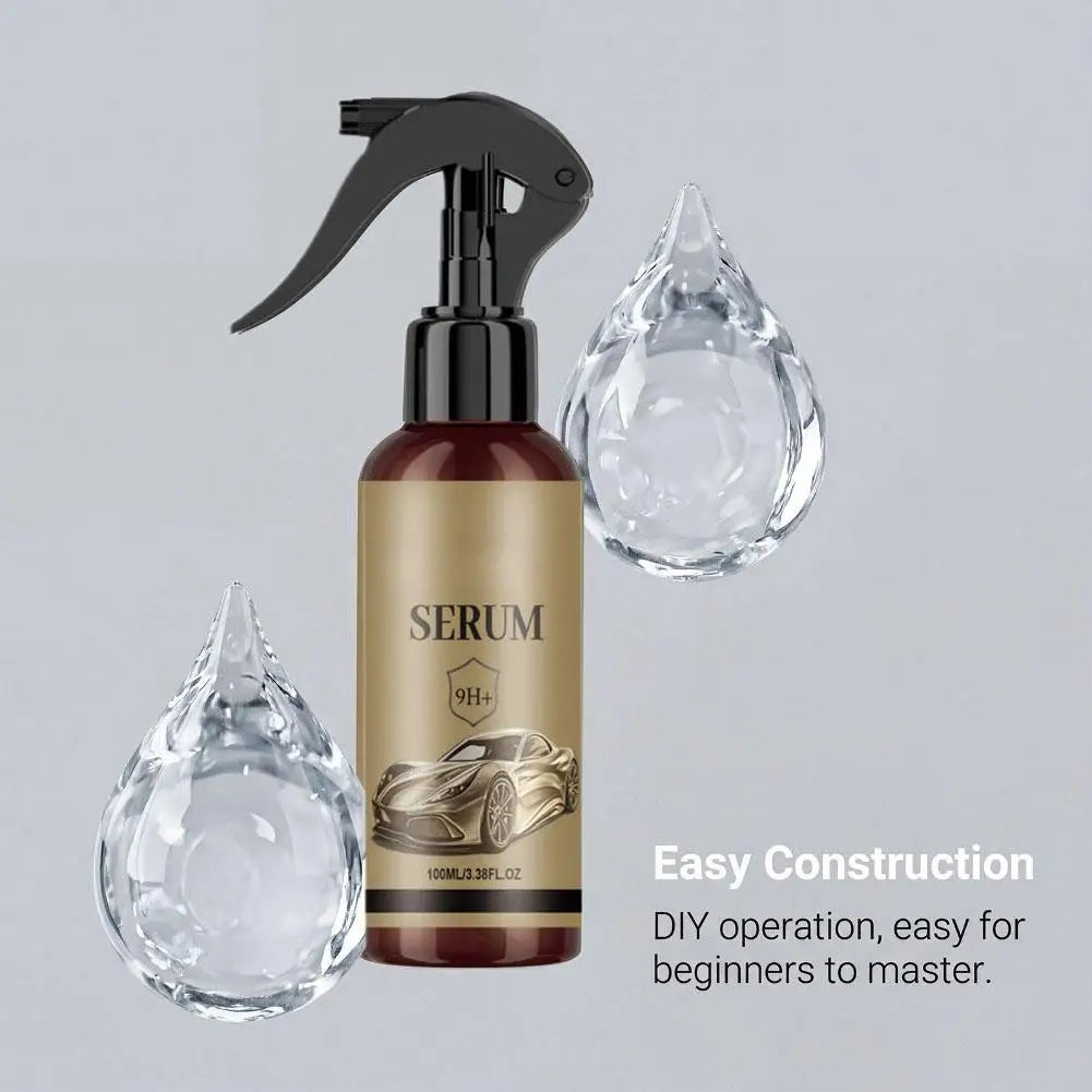 Car Ceramic Coating Kit Cleaning Maintenance Paint Protection Anti Scratch Hydrophobic Shine Long Lasting For All Cars Home Peaceful Pleasures Health and Wellness