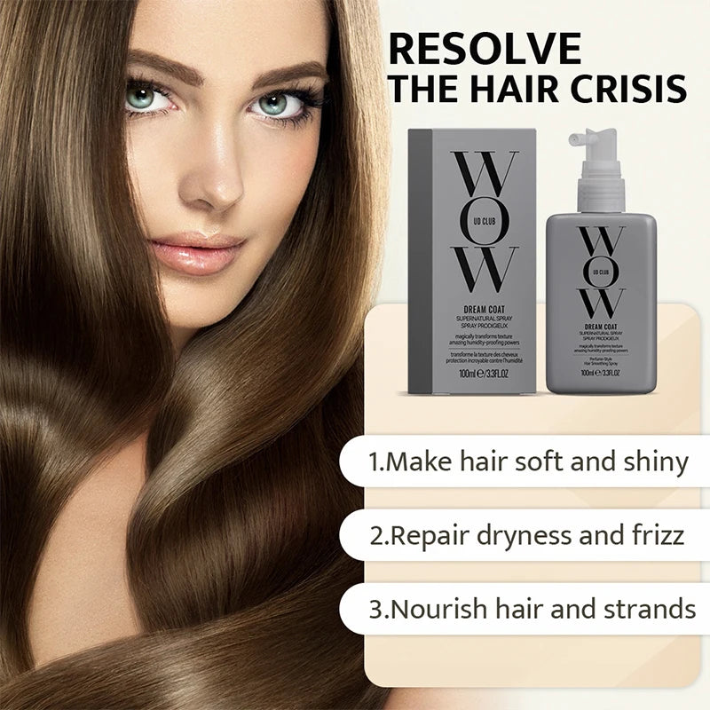 Super Soft Leave-In Conditioner Spray Hair Scalp Treatment Smoothing Straightening Shiny Repair Damaged Hair Care Hair Oil Spray Peaceful Pleasures Health and Wellness