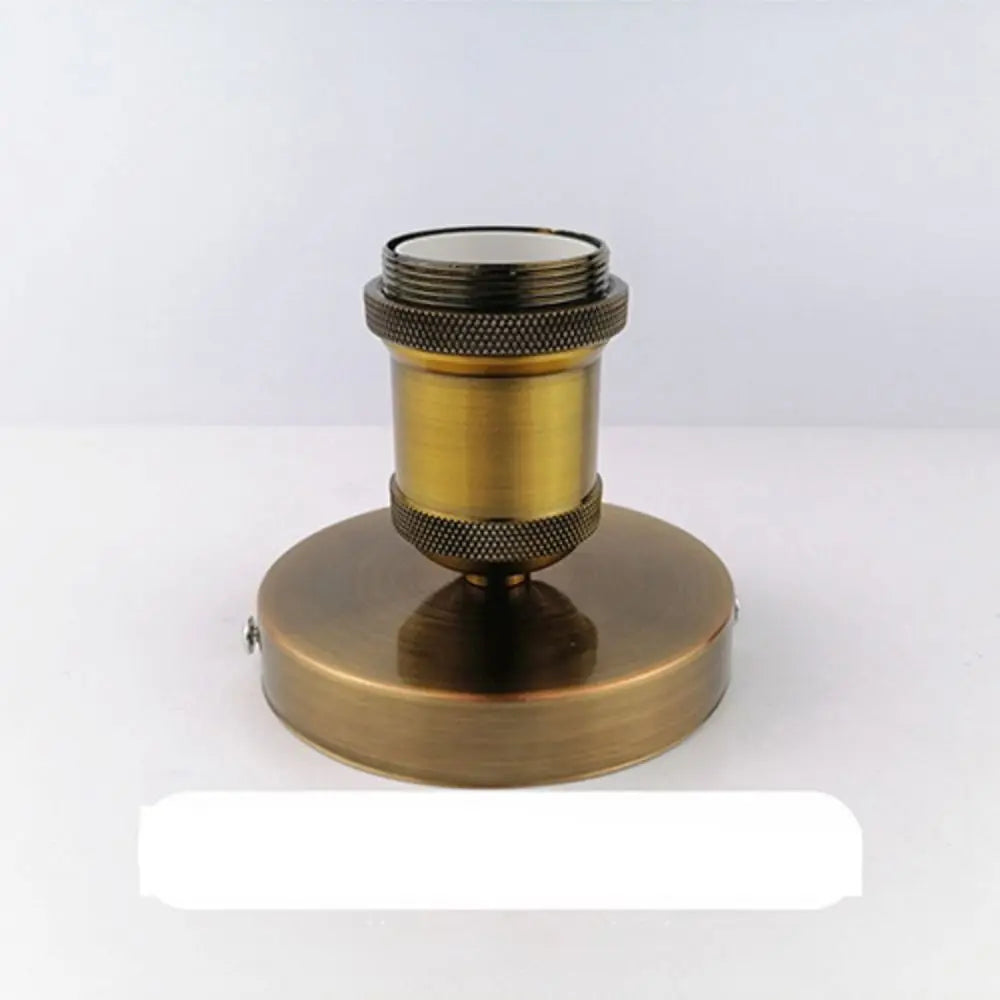 New Polished Metal Lamp Bases Vintage Retro E27 Lamp Holder Light Socket Lamp Holder Lamp Bulb Socket Peaceful Pleasures Health and Wellness gold ceramic