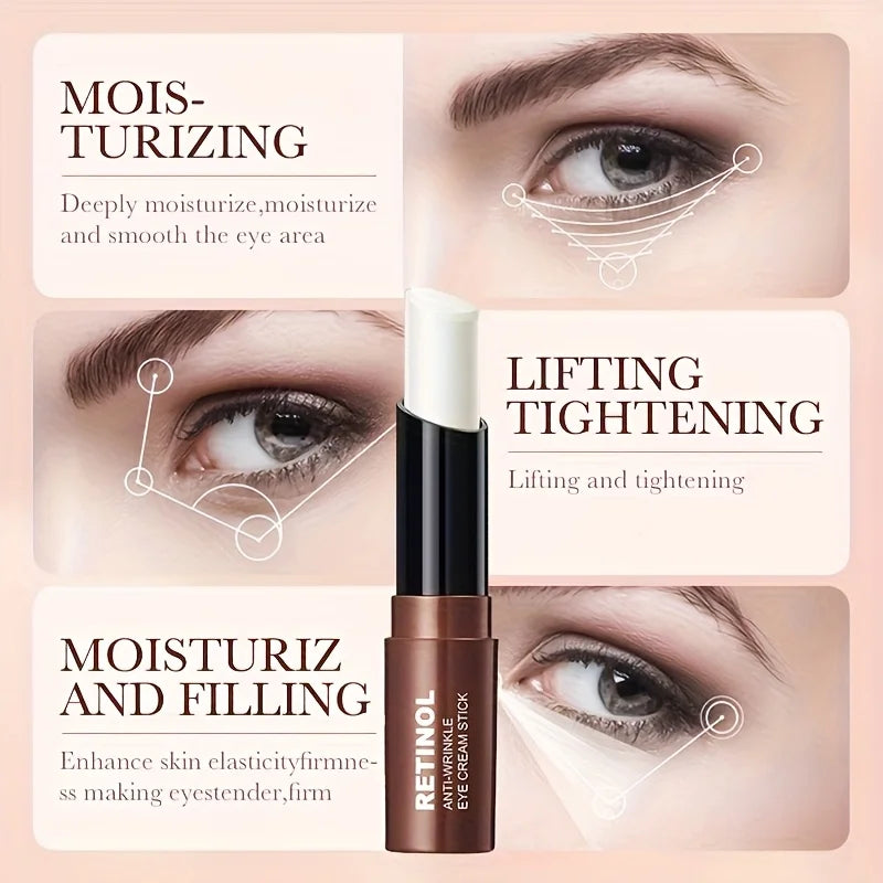 Retinol Eye Cream Stick – Hydrating Anti-Wrinkle Under Eye Care