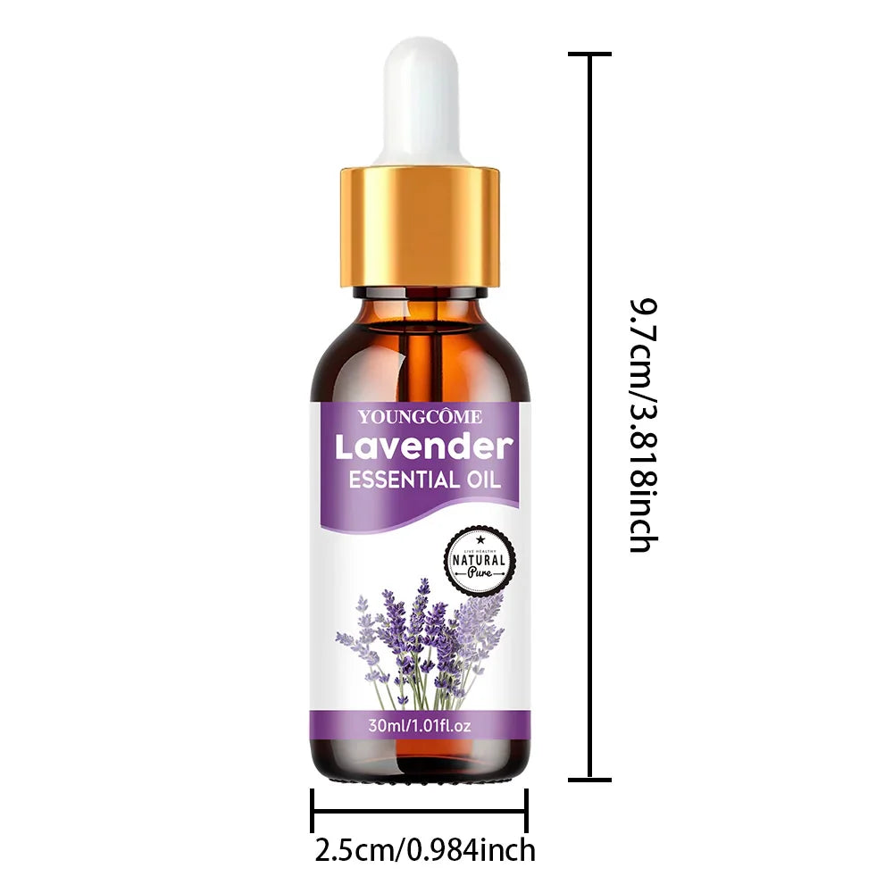 Lavender & Grapefruit Massage Body Oil – Moisturizing Skin Care