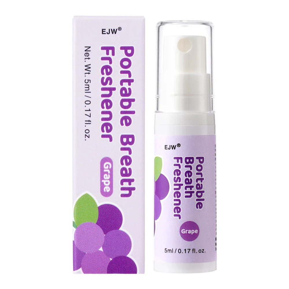 EJW Probiotic Oral Breath Spray – Mint, Peach & Grape Combo