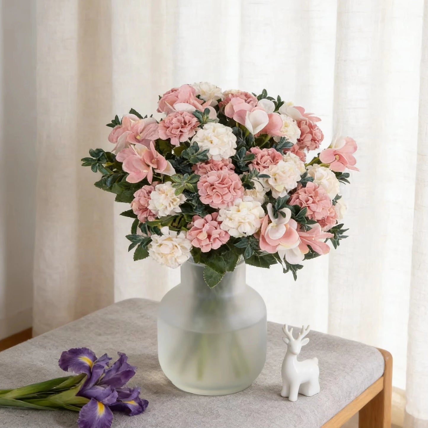 Artificial Silk Hydrangea Bouquet | Wedding & Home Decor