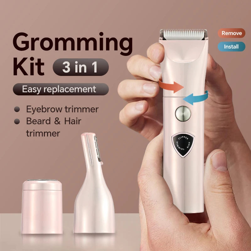 Private Factory Source Full Body Electric Hair Clipper Grooming Set USB Charging Multifunctional for Household and RV Use Peaceful Pleasures Health and Wellness