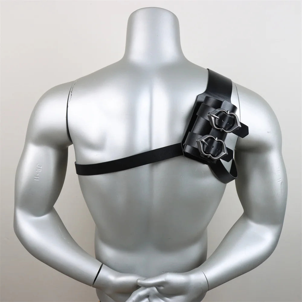 Leather Belt Sword Katana Sheath Holster Medieval Men Larp Weapon