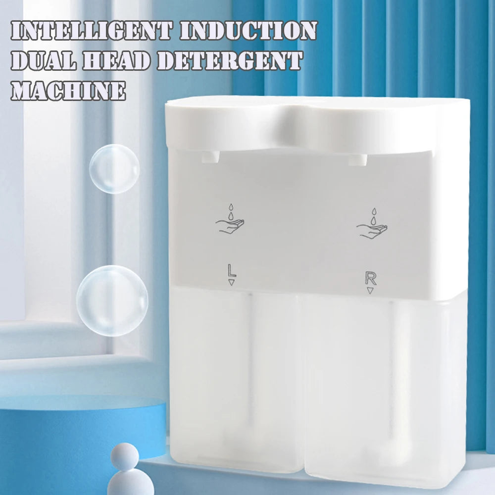 2-in-1 Automatic Induction Detergent Machine Hand Sanitizer Machine Household Wall Mounted Automatic Induction Foam Hand Soap Peaceful Pleasures Health and Wellness