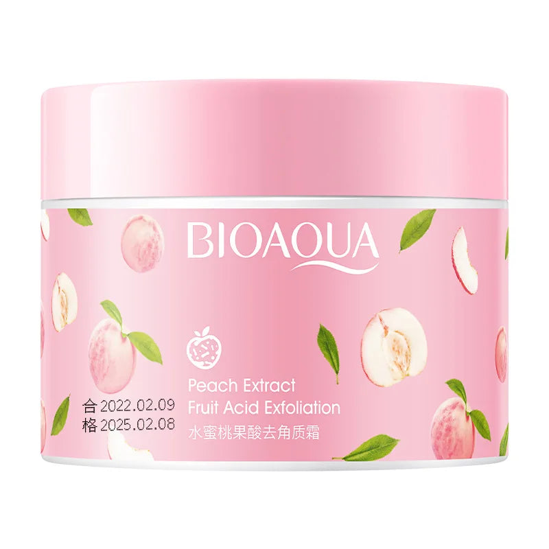 BIOAQUA Honey Peach Exfoliating Face & Body Scrub 140g
