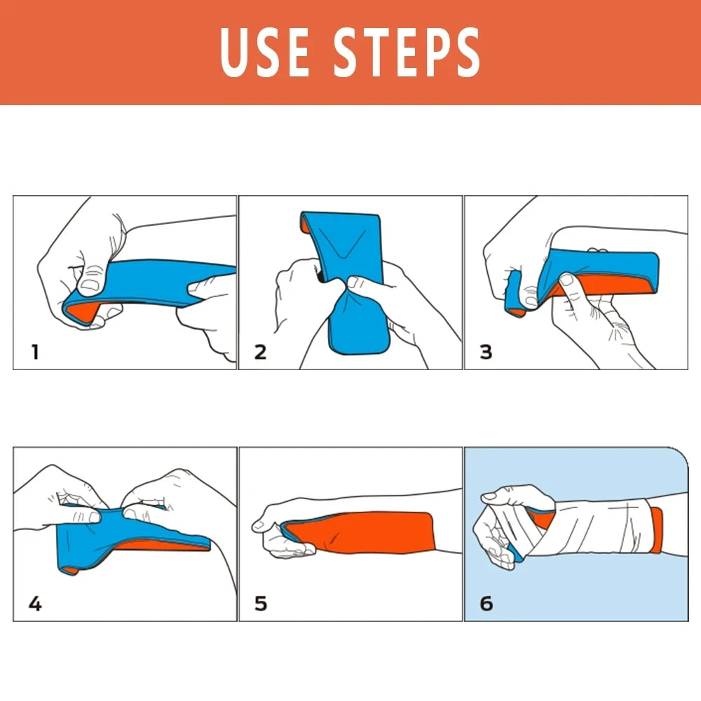 Aluminum Polymer Splint Roll | First Aid Fracture Emergency Kit