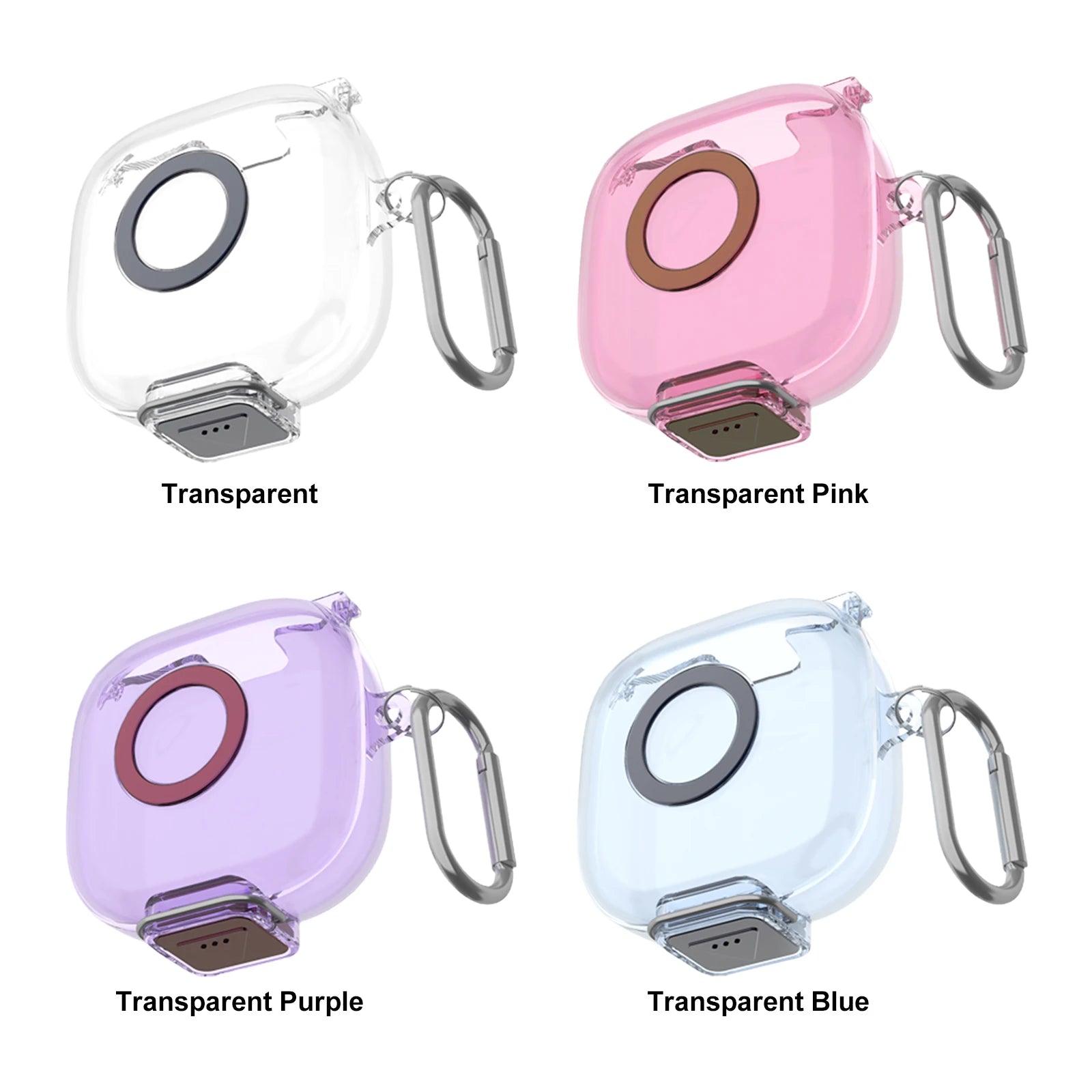 TPU Earphone Case for Anker Soundcore P31i with Safety Lock and Carabiner Protective Case Anti Drop Earbuds Accessories Peaceful Pleasures Health and Wellness