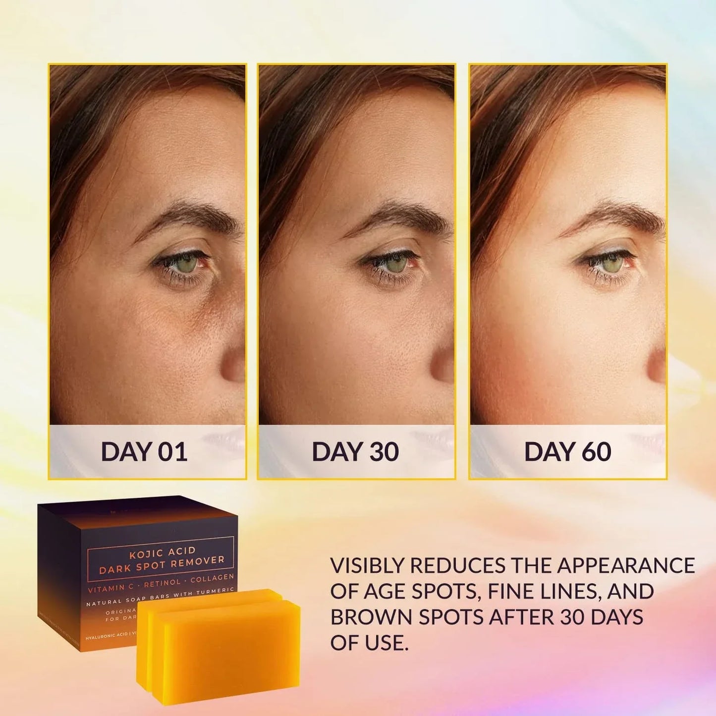 Kojic Acid Brightening Soap – Dark Spot & Deep Cleanse Bar