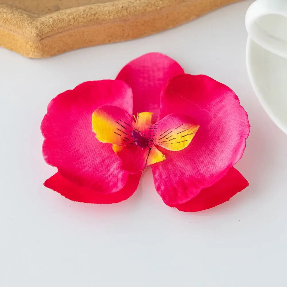 Silk Orchid Artificial Flowers 20/40pcs | Wedding & Home Decor