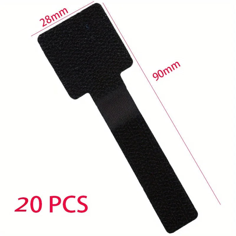 Reusable Velcro Cable Ties | Self-Adhesive Cord Organizer Straps
