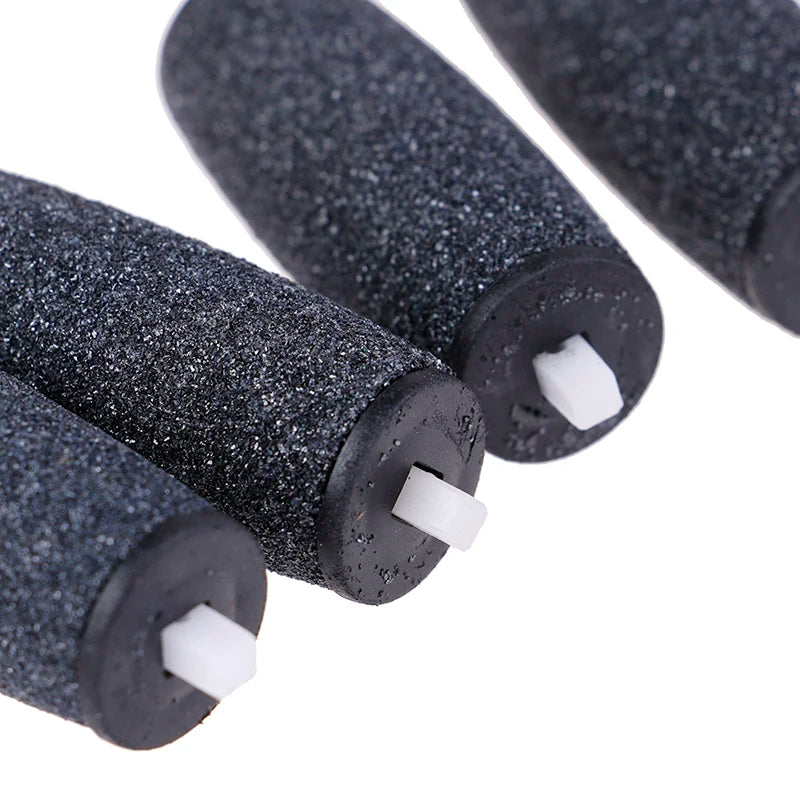 4 Pcs Foot Care Tool Heads Pedi Hard Skin Remover Refills Replacement Rollers For Scholls File Peaceful Pleasures Health and Wellness