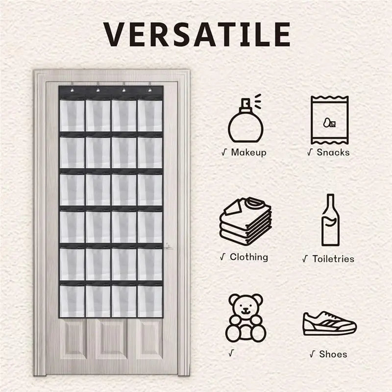 A36T-Non-Slip Breathable Large Space Mesh Pocket Shoe Storage Rack Closet Storage Rack Three-Dimensional Storage Storage Bag Peaceful Pleasures Health and Wellness