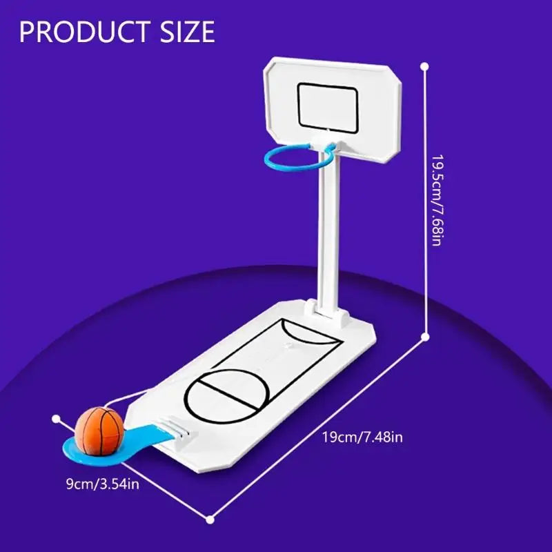 Fingertip Desktop Basketball Hoop Game – Kids & Adults Indoor Toy