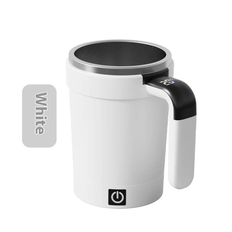 Smart Self-Stirring Insulated Cup with Temperature Display 380ml