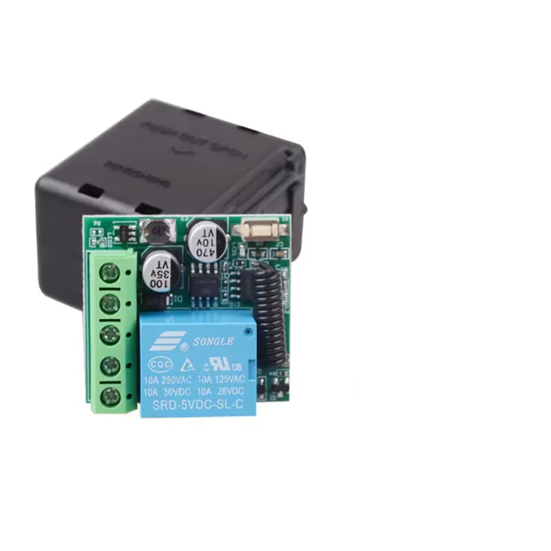 5-24V Relay Single-channel Electric Passage Door 433MHz Wireless Remote Control Switch Access Control Controller Peaceful Pleasures Health and Wellness SRD