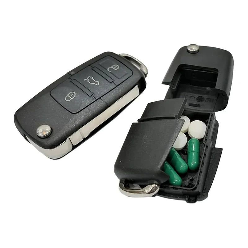 Dummy Car Key Hidden Safe Box | Secret Stash Storage Case