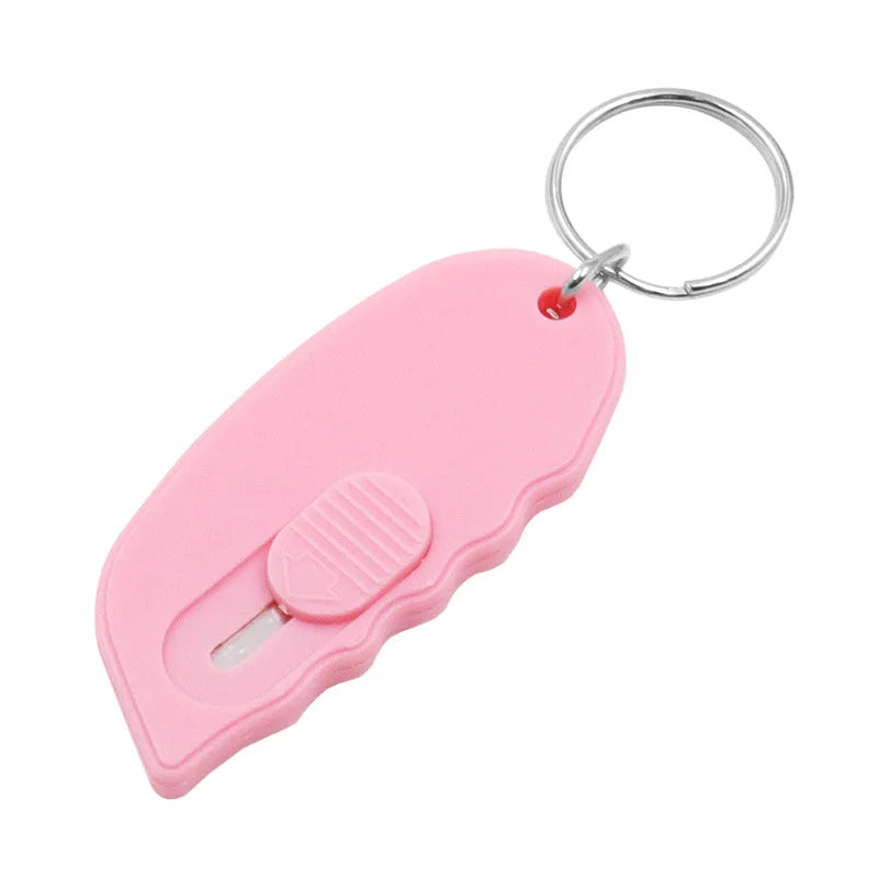 Mini Keychain Utility Knife – Portable Art Cutter & Box Opener