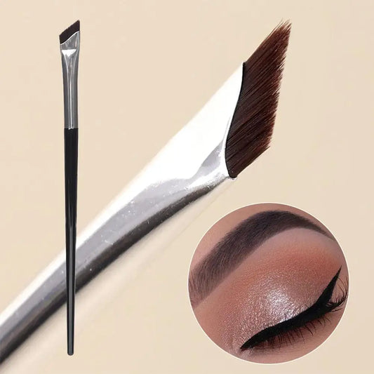 Ultra-Thin Angled Eyebrow & Eyeliner Brush | Precision Tip Eyebrow Makeup Brush Peaceful Pleasures Health and Wellness
