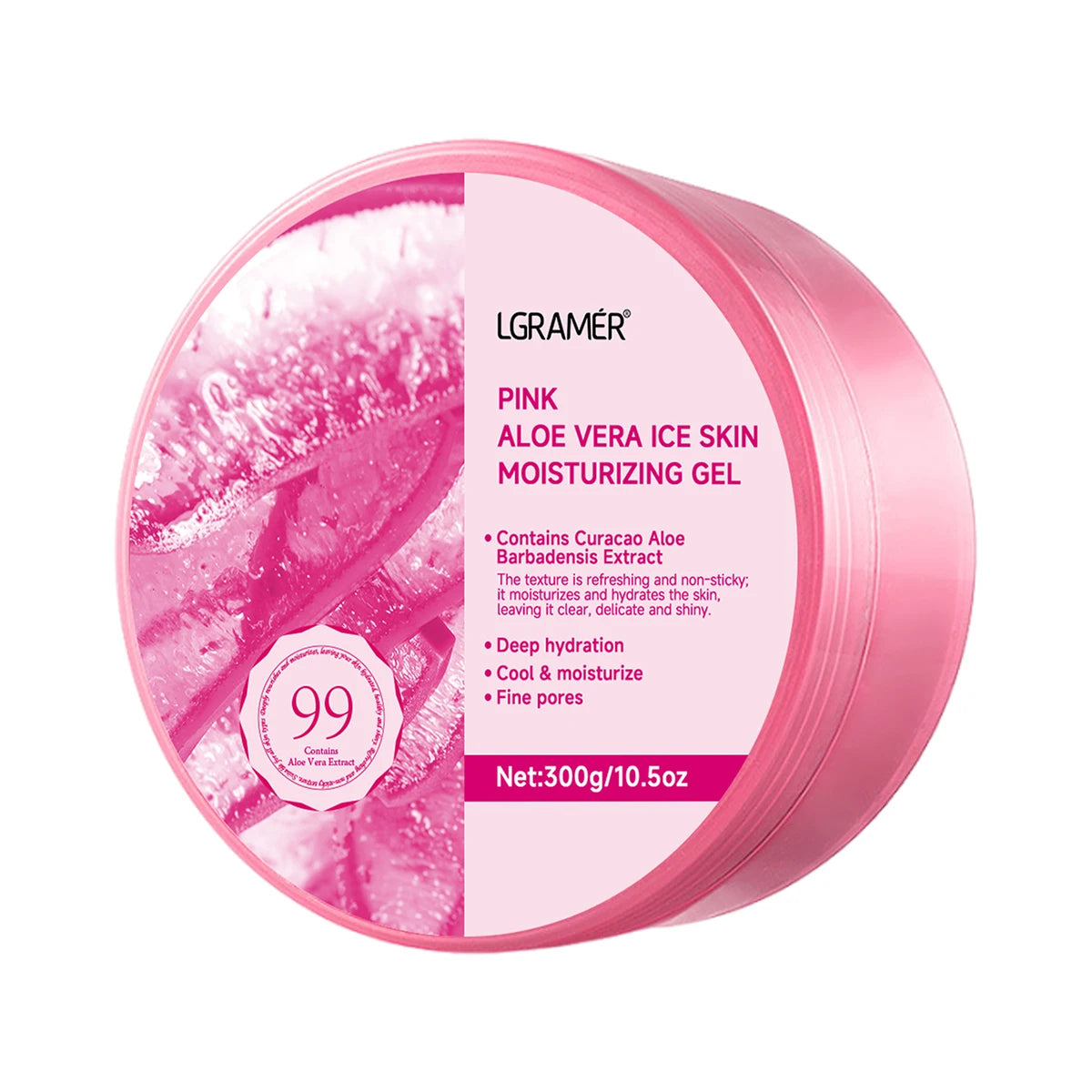Aloe Vera Gel Cream – Moisturizer, Acne Care & After-Sun Repair Peaceful Pleasures Health and Wellness A