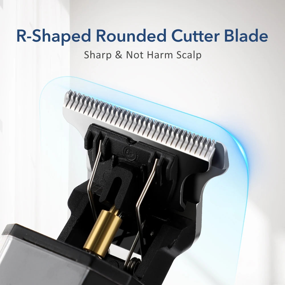 Cordless Men's Hair Clipper Rechargeable Hair Trimmer Hair Cutting Grooming Kit Professional Barber Electric Haircut Shaver Peaceful Pleasures Health and Wellness