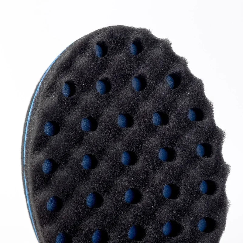 Oval Double-Sided Magic Twist Sponge Brush | Afro Coils