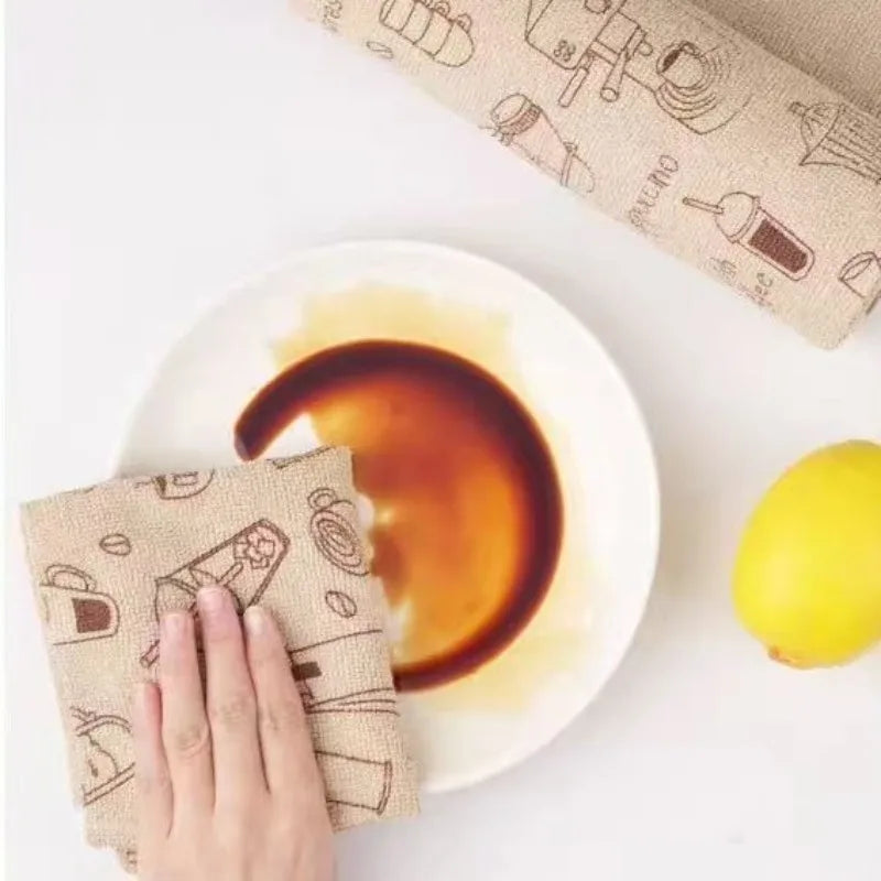 Pull-Apart Microfiber Roll Towels – Lint-Free Car & Kitchen Wipes