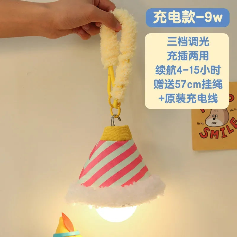 Practical Nightlight Bed Bedroom Sleep Lights Cute Atmosphere Desk Lamps Dormitory Good Items Room Decoration Hanging Bed Lights Peaceful Pleasures Health and Wellness Bubble Bar