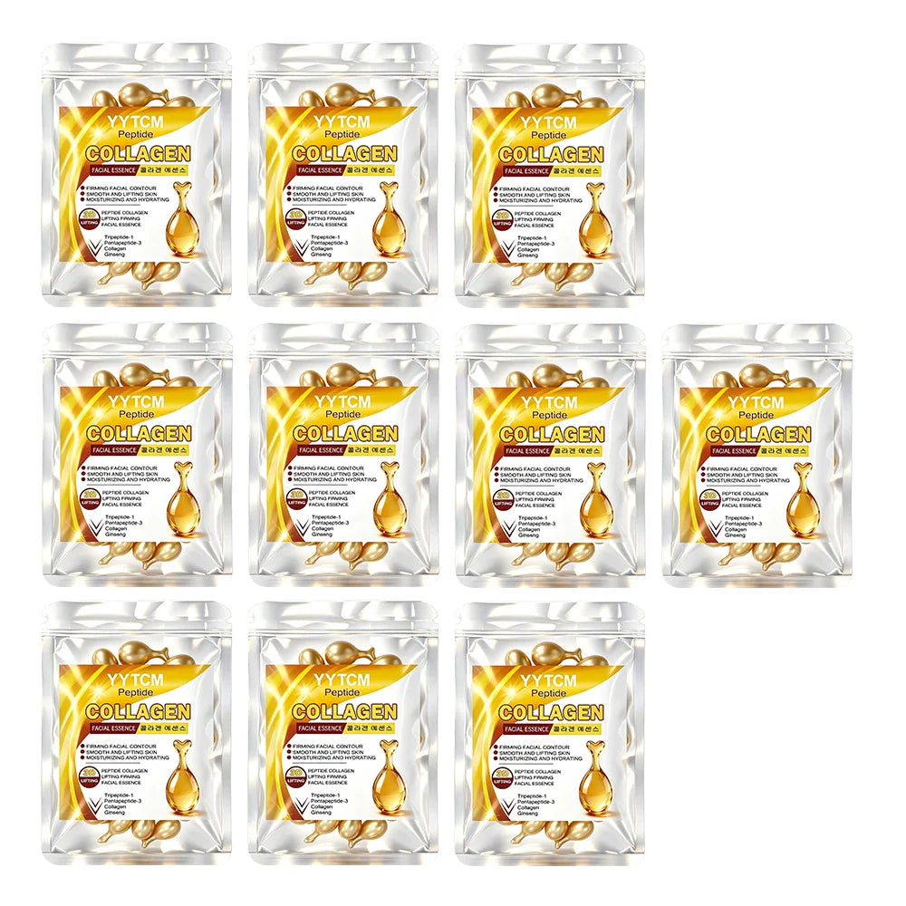 Polypeptide Collagen Essence Capsules | Squalane & Fullerene