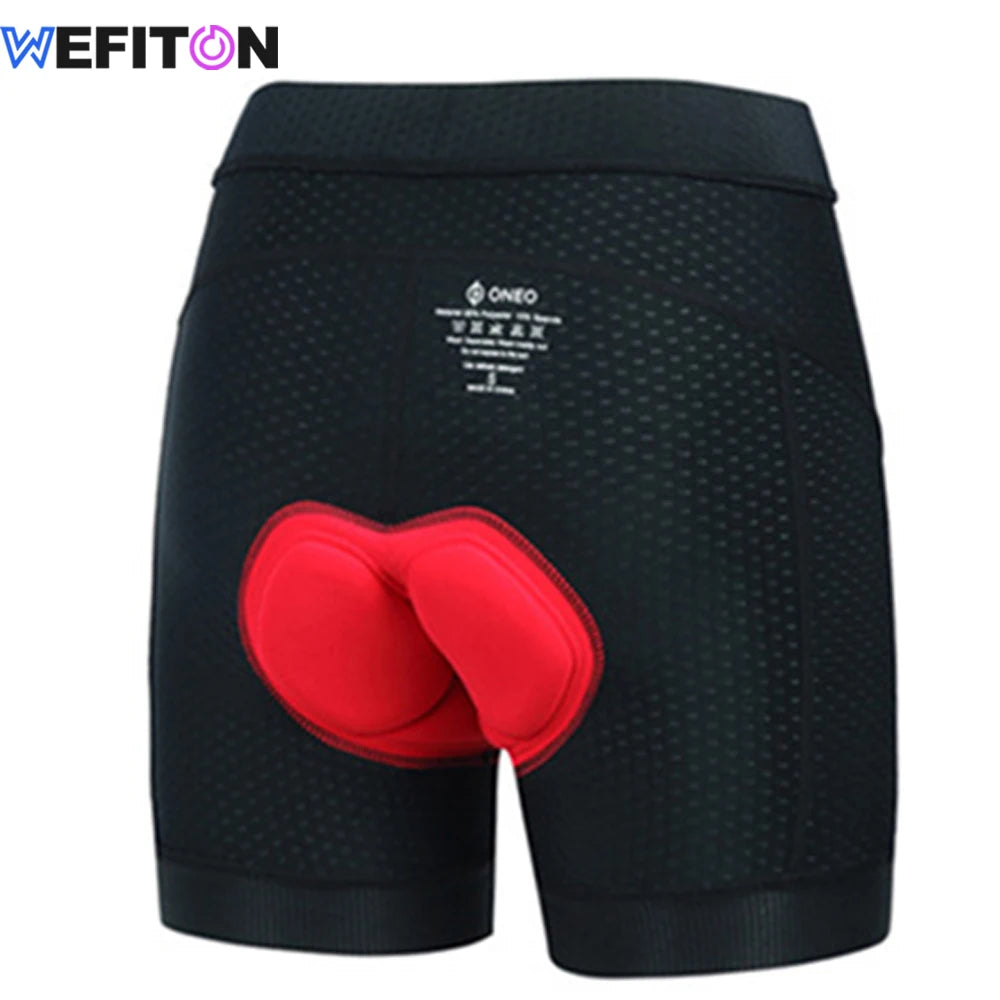 WEFITON 1PCS Men’s Cycling Underwear 4D Padded Bike Shorts MTB Liner Shorts with Anti-Slip Leg Grips Breathable Bicycle Sports Peaceful Pleasures Health and Wellness