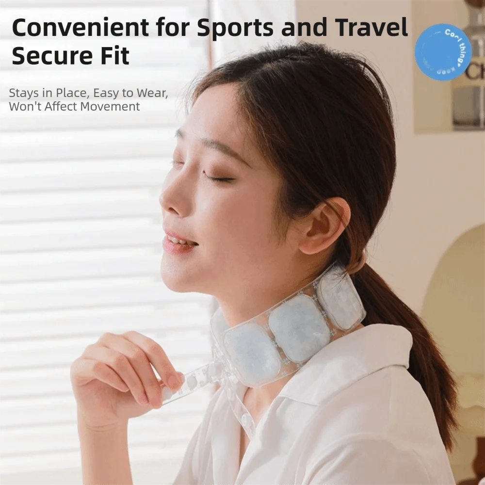PCM Neck Cooling Wrap | Wearable Summer Cooler Collar