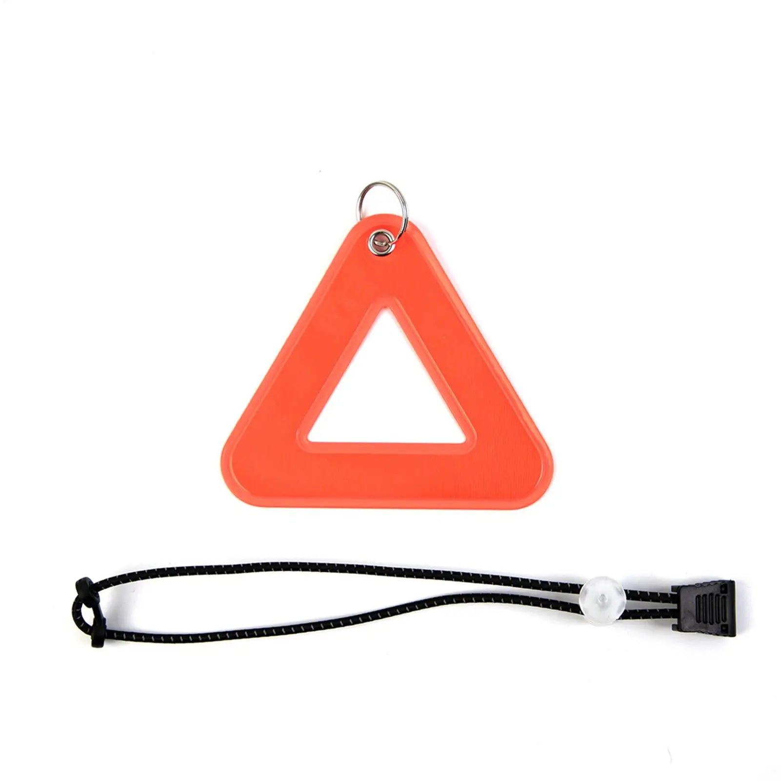 Triangle Reflective Pendants High Visibility Safety Reflector Bike Gear for Night Running Hiking Camping Outdoor Commuting Peaceful Pleasures Health and Wellness
