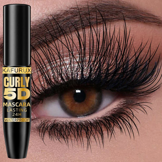 KAFURUX 5D Waterproof Silk Fiber Mascara – Lengthening & Volume Silk Fiber Mascara Oasis Select