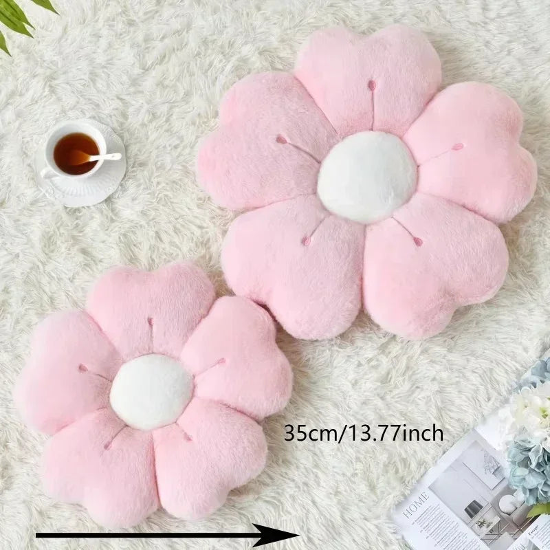 Sunflower Daisy Plush Pillow & Seat Cushion | Flower Gift