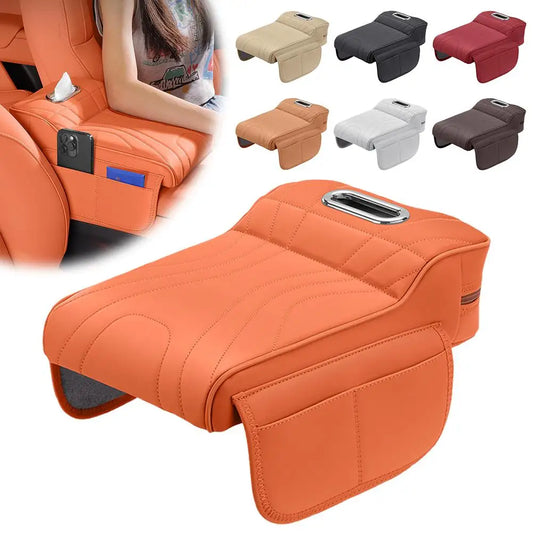 Haval H9 2024–2025 Leather Armrest Cover & Storage Pad Armrest Console Cover Peaceful Pleasures Health and Wellness