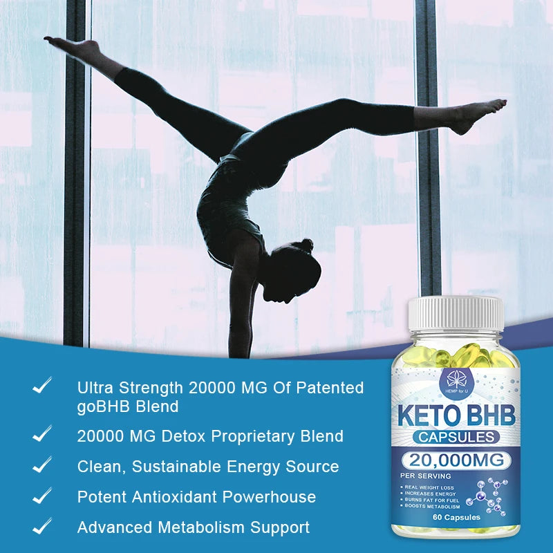 BHB Keto Capsules – Ketosis & Weight Loss Support for Men & Women Dietary Supplement Peaceful Pleasures Health and Wellness