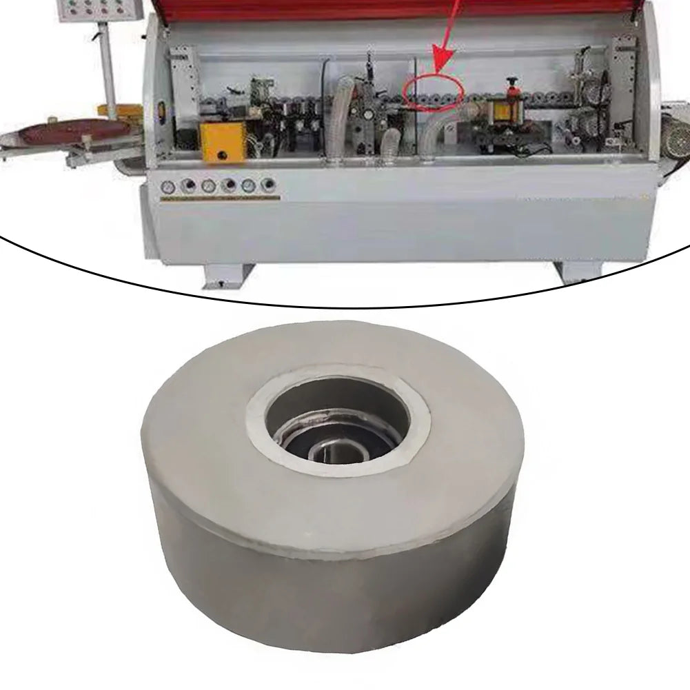 60 8 Rubber Press Wheel Bearing Smooth Edge Banding Machine